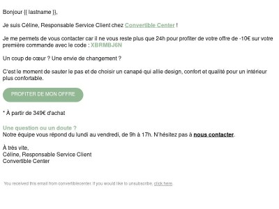 RE: Vos 10€ expirent dans 24h !