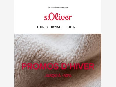 Nos favoris des promos d’hiver : jusqu’à -50 %!