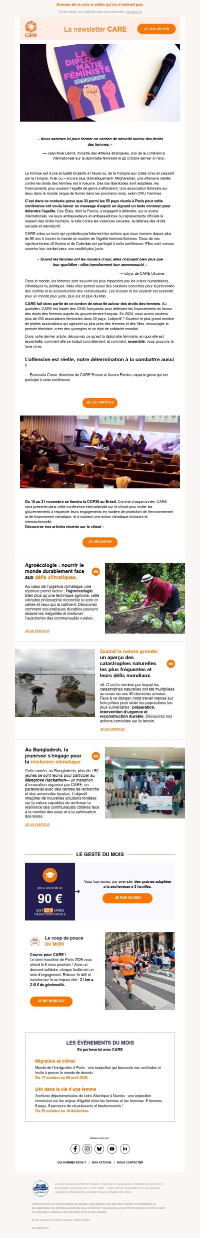 NEWSLETTER | Ce que 33 pays viennent de décider pour les droits des femmes