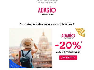 📢 Bon plan: -20% sur votre séjour en été !