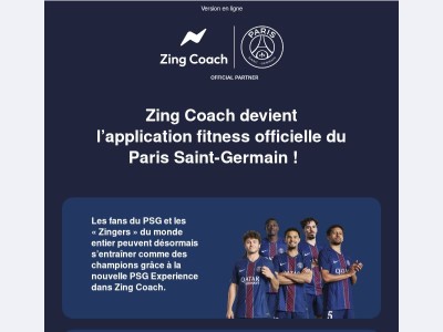 Zing, votre partenaire officiel !