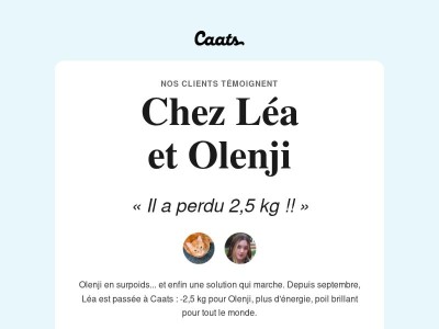 Pour la première fois, j'ai vu un vrai changement