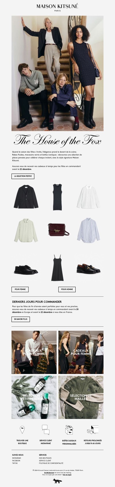 L’allure des fêtes