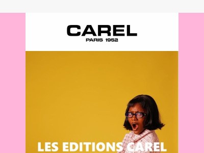 Les Éditions Carel, nouveau drop !