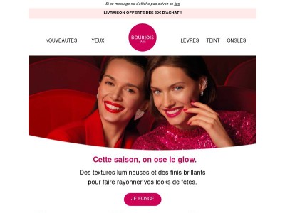 Brillez pendant les fêtes avec notre sélection make-up ✨