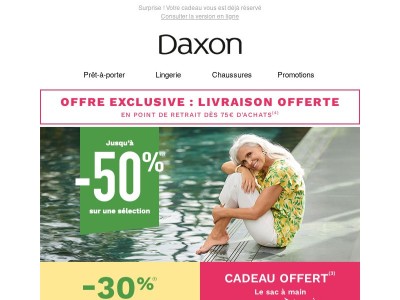 Offre exclusive {{ lastname }} : Jusqu’à -50% sur la nouvelle collection Printemps !