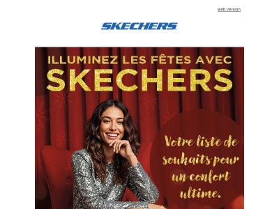Illuminez les fêtes avec Skechers !