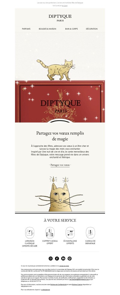 Partagez vos vœux les plus sincères à vos proches