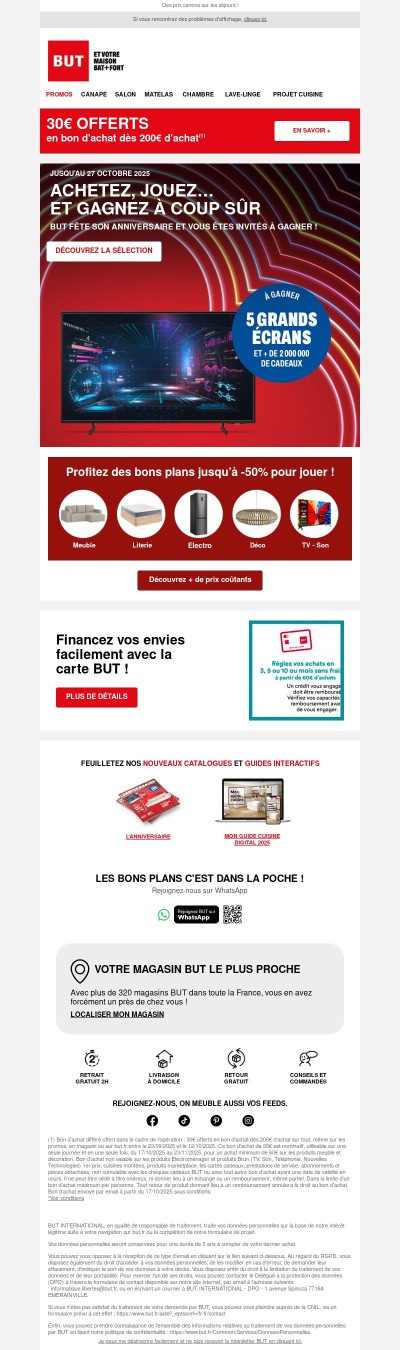 Jusqu’à -50% : réalisez vos envies les plus folles !