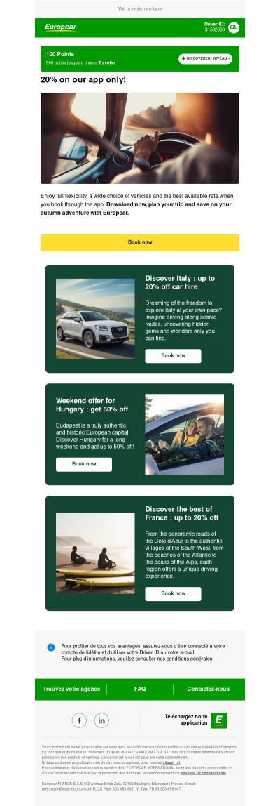 20% on our app only!