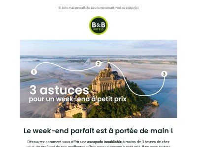 🚅 3 astuces pour un week-end à petit prix.