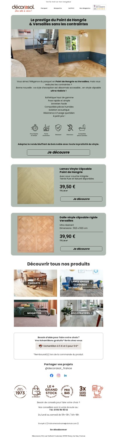 ⭐ Le prestige du point de Hongrie & Versailles sans les contraintes !