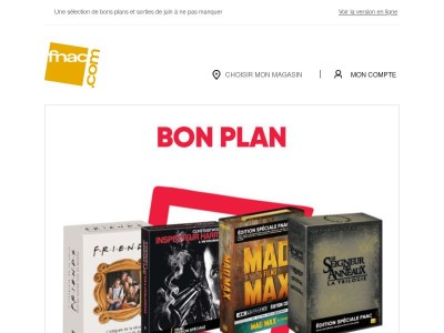 Coffrets films & séries jusqu'à -50%