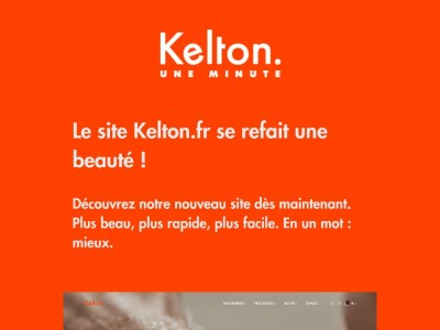 Le site Kelton.fr se refait une beauté !