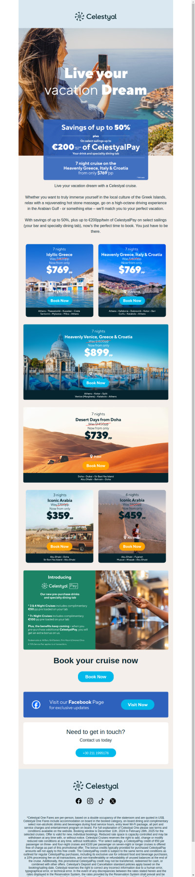 Live Your Vacation Dream with Up to 50% Off!