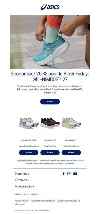 Économisez 25 % pour le Black Friday.