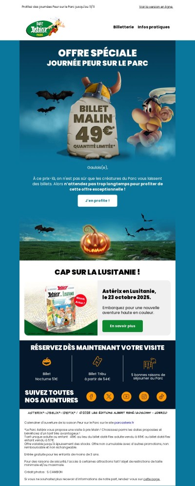 👻 BOUH ! Une offre qui va faire du bruit !