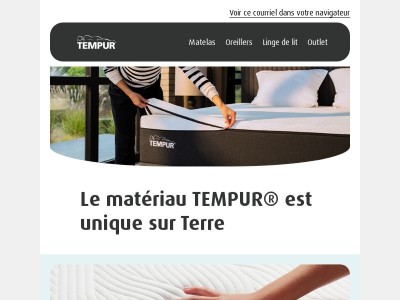 Bonjour {{ lastname }} ! Bienvenue dans l’univers du meilleur sommeil avec TEMPUR®