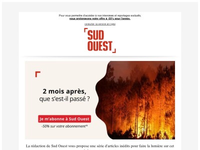 Incendies en Gironde : 2 mois après