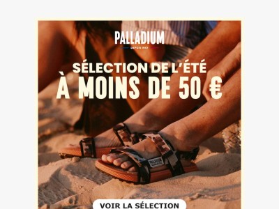 Soldes d'été : notre sélection à moins de 50€.