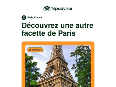 Votre prochain voyage : Paris