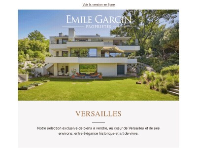 🏰 Versailles & ses environs : une sélection de propriétés d'exception