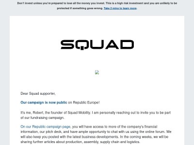 Get your stake in the world's first Solar City Car!