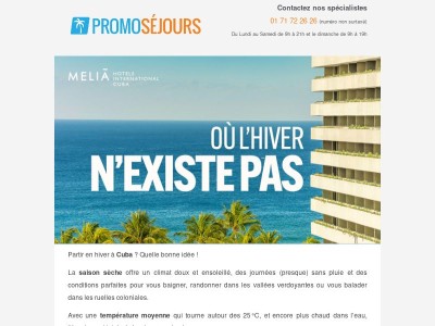 Voyagez à Cuba : petits prix et conditions idéales