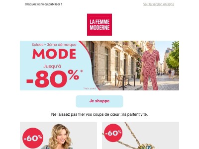🔥 Jusqu’à –80% sur vos pièces préférées