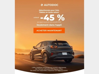  Superbes offres d'été de la part d'AUTODOC ☀️  