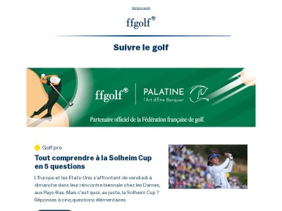 Votre rendez-vous ffgolf (09/09/26)