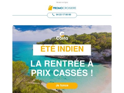 ☀️ Été indien à prix CASSÉS !