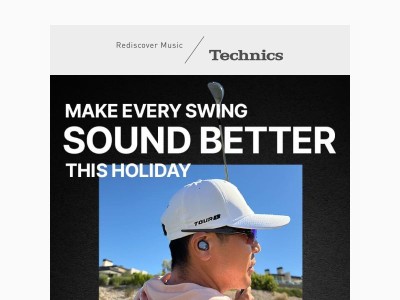 Tee Up the Holidays with the Technics AZ100!