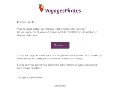 📮 Confirmez vite votre inscription !