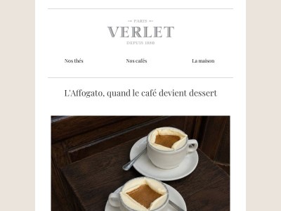L'Affogato, le dessert italien qui signe l'été