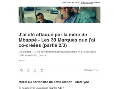 J'ai été attaqué par la mère de Mbappé - Les 30 Marques que j'ai co-créées (partie 2/3)