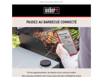Découvrez la gamme Weber 2026