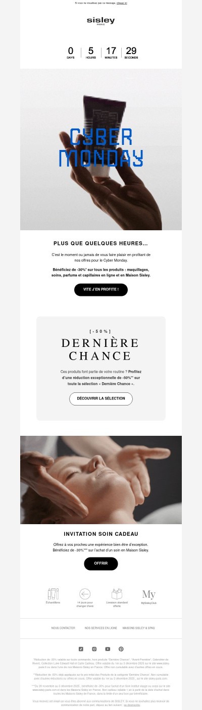 ⌛Cyber Monday : dernières heures pour en profiter !