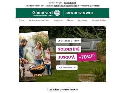 Les soldes d’été commencent maintenant ☀️