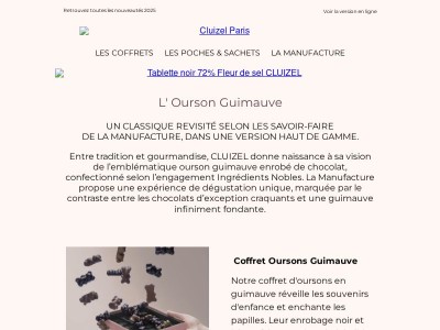 Rentrée 2025, découvrez les nouveautés CLUIZEL