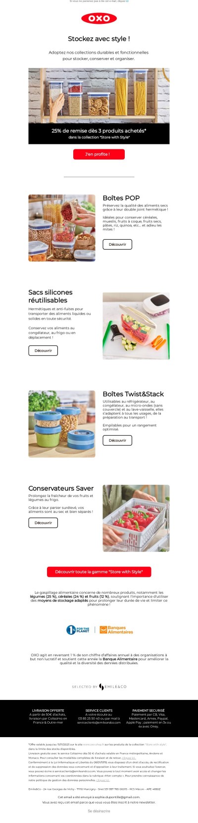 Stockez avec style ! 🍎