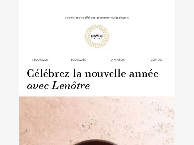 Une attention particulière pour un Réveillon d'exception