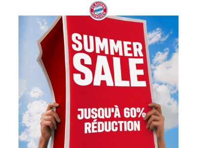 SOLDES D'ÉTÉ ☀️ Jusqu'à 60 % de réduction !
