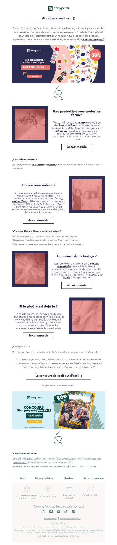 Ils ne prennent jamais de vacances… Mais vous, oui !🦟