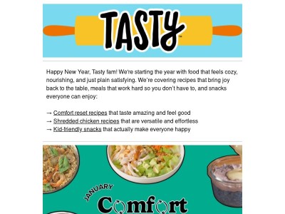 Our comfort reset recipes to feel good about 🥰