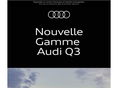 Découvrez la Nouvelle Gamme Audi Q3.