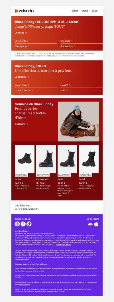 Black Friday : petits prix mais quantités TRÈS limitées ⏰