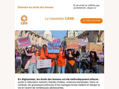 NEWSLETTER | Comment défendre les droits des femmes quand tout vacille ?