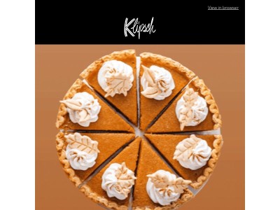 Wishing You A Thanksgiving Filled With Booming Bass and Buttery Pie