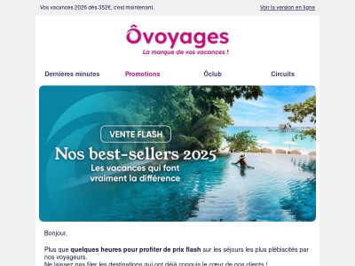 ⚡ Fin de la vente flash dans 2 jours : profitez-en !